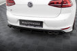 Maxton Design VW GOLF 7 R Hatchback REAR DIFFUSER & REAR SIDE SPLITTERS