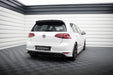 Maxton Design VW GOLF 7 R Hatchback REAR DIFFUSER & REAR SIDE SPLITTERS