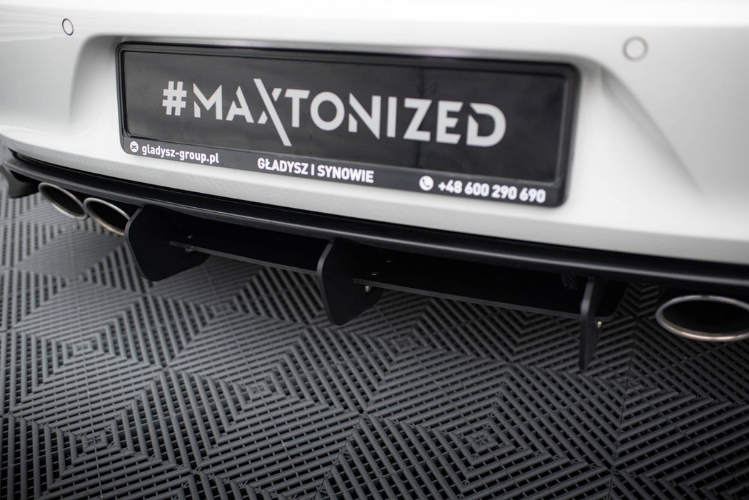 Maxton Design VW GOLF 7 R Hatchback REAR DIFFUSER & REAR SIDE SPLITTERS