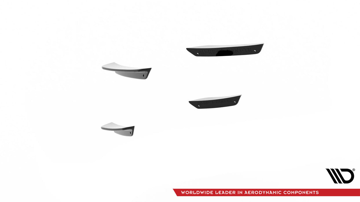 Maxton Design Front Bumper Wings (Canards) Audi R8 Mk2 Facelift