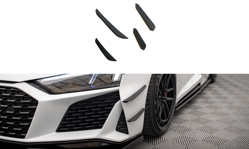 Maxton Design Front Bumper Wings (Canards) Audi R8 Mk2 Facelift