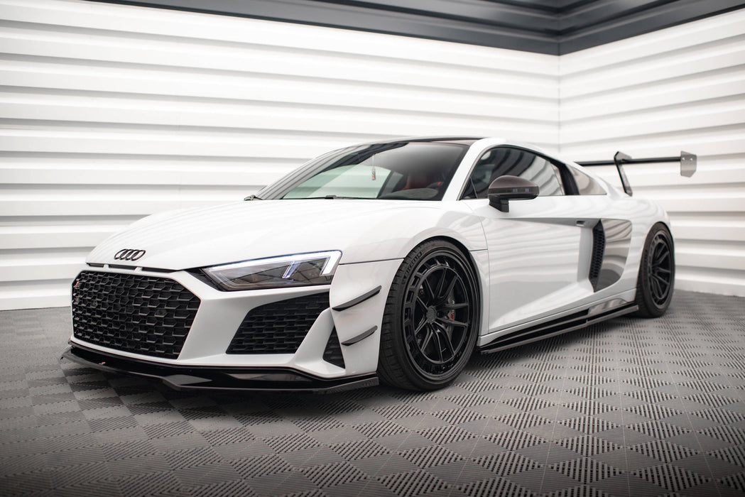 Maxton Design Front Bumper Wings (Canards) Audi R8 Mk2 Facelift