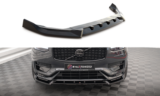 Maxton Design Front Splitter V.2 Volvo XC90 R-Design Mk2 Facelift