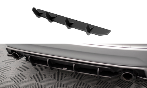 Maxton Design Street Pro Rear Diffuser Volvo XC60 R-Design Mk1 Facelift