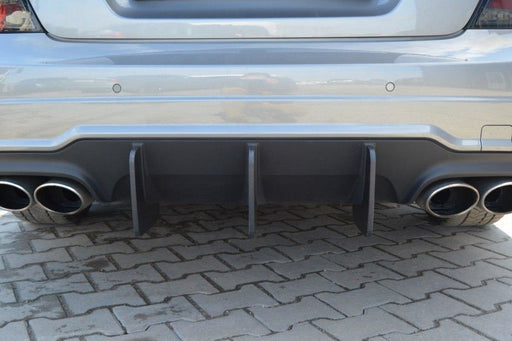 Maxton Design REAR DIFFUSER v.1 Mercedes C W204 AMG-Line (FACELIFT)