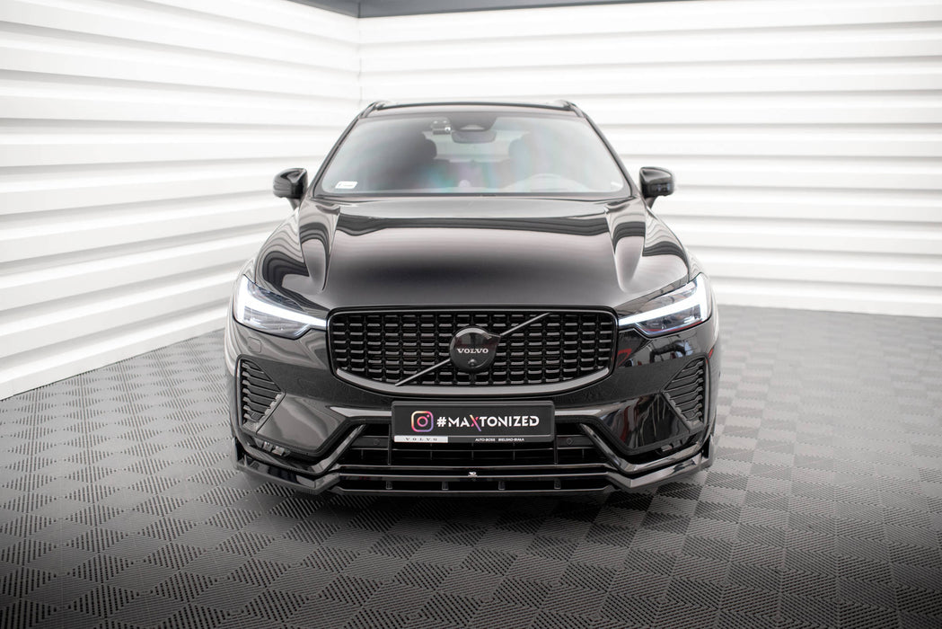 Maxton Design Front Splitter Volvo XC60 R-Design Mk2 Facelift