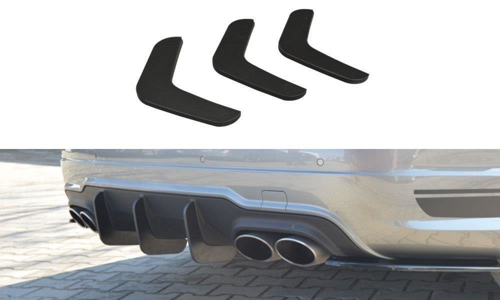 Maxton Design REAR DIFFUSER v.2 Mercedes C W204 AMG-Line (FACELIFT)