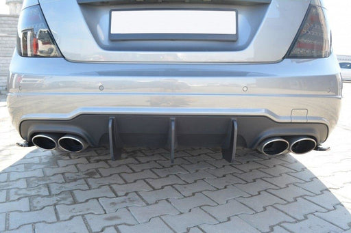 Maxton Design REAR DIFFUSER v.2 Mercedes C W204 AMG-Line (FACELIFT)