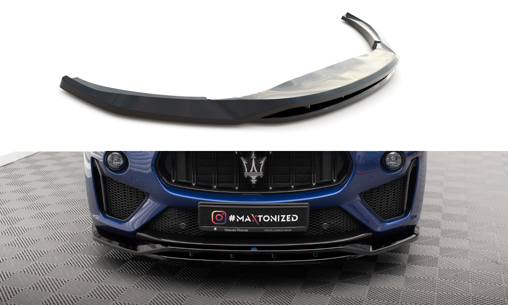 Maxton Design Front Splitter Maserati Levante GTS / Trofeo Mk1