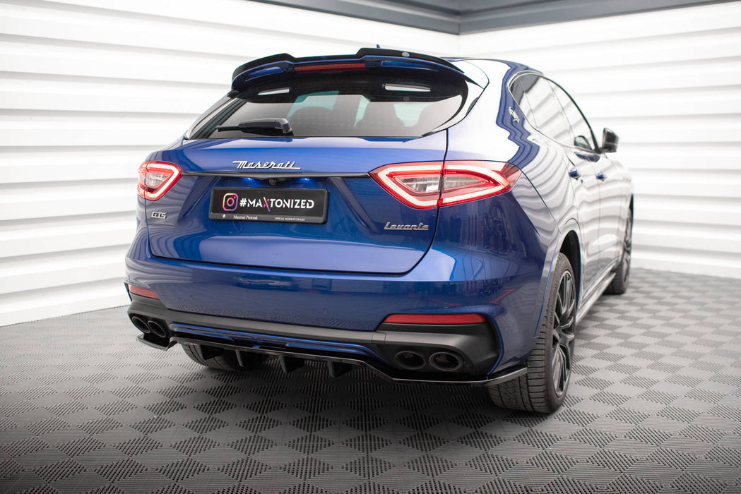 Maxton Design Rear Splitter (with vertical bars) Maserati Levante GTS Mk1