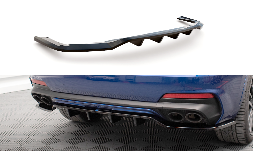 Maxton Design Rear Splitter (with vertical bars) Maserati Levante GTS Mk1