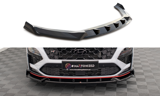 Maxton Design Front Splitter V.1 Hyundai Kona N Mk1