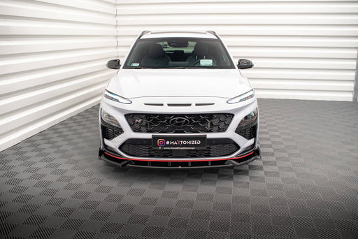 Maxton Design Front Splitter V.1 Hyundai Kona N Mk1