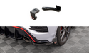 Maxton Design Rear Side Splitters V.1 + Flaps Hyundai Kona N Mk1