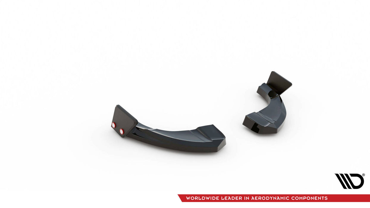 Maxton Design Rear Side Splitters V.1 + Flaps Hyundai Kona N Mk1