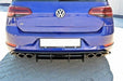 Maxton Design REAR DIFFUSER VW GOLF VII R (FACELIFT)