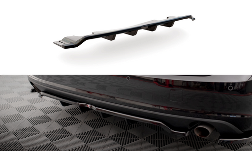 Maxton Design Rear Splitter (with vertical bars) V.2 Volvo V90 Mk2