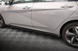 Maxton Design Side Skirts Diffusers Hyundai Elantra Mk7