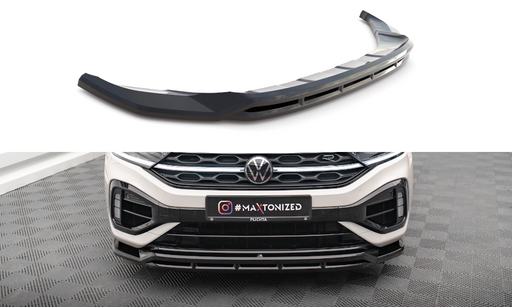 Maxton Design Front Splitter V.1 Volkswagen T-Roc R / R-Line Mk1 Facelift