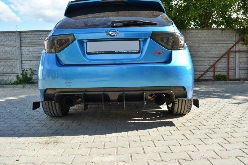 Maxton Design REAR DIFFUSER Subaru Impreza WRX STI 2009-2011