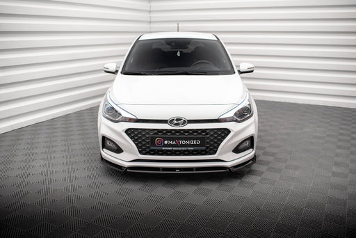 Maxton Design Front Splitter V.2 Hyundai I20 Mk2 Facelift