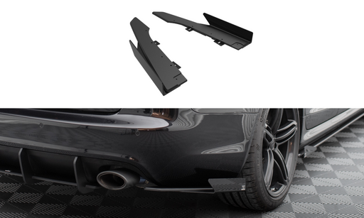 Maxton Design Street Pro Rear Side Splitters + Flaps Audi RS6 Avant C6