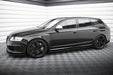 Maxton Design Street Pro Side Skirts Diffusers Audi RS6 Avant C6