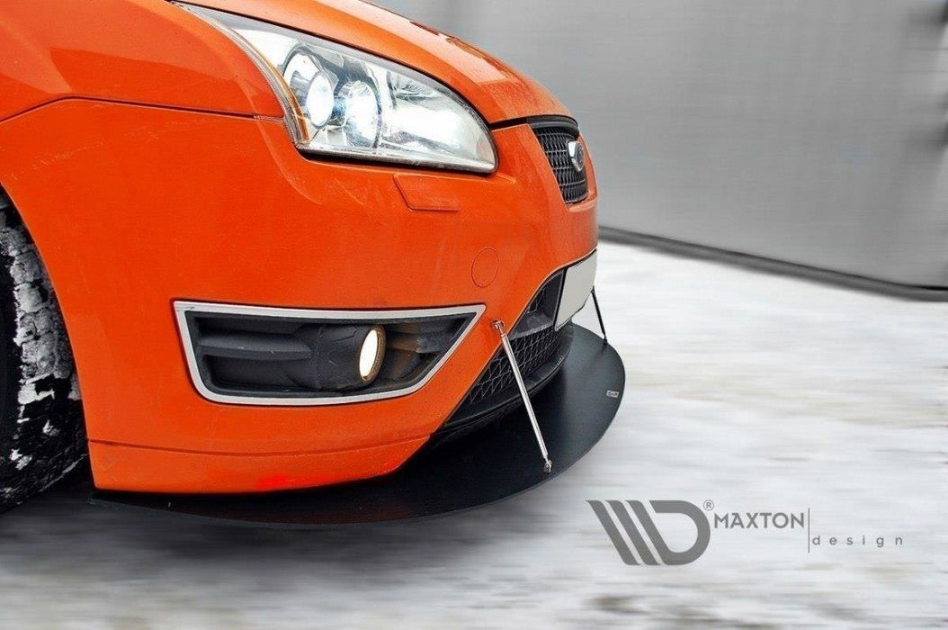 Maxton Design Racing Front Splitter Ford Focus ST Mk2