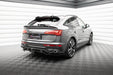 Maxton Design Rear Splitter (with vertical bars) Audi SQ5 Sportback Mk2 Facelift