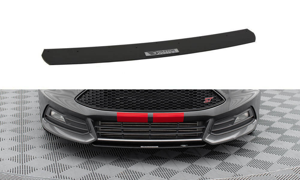 Maxton Design Racing Front Splitter V.3 Ford Focus ST Mk3 FL