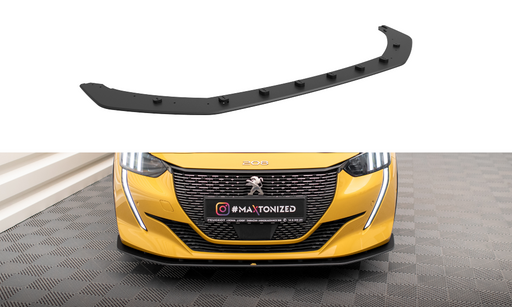 Maxton Design Street Pro Front Splitter Peugeot 208 GT Mk2