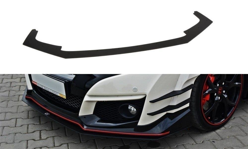 Maxton Design FRONT RACING SPLITTER v.1 HONDA CIVIC IX TYPE R