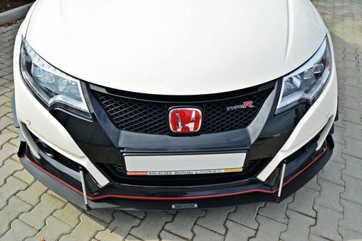 Maxton Design FRONT RACING SPLITTER v.2 HONDA CIVIC IX TYPE R