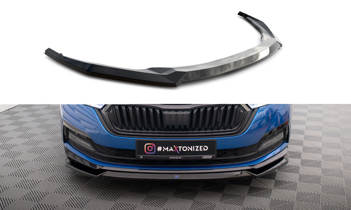 Maxton Design Front Splitter V.2 Skoda Octavia Sportline Mk4