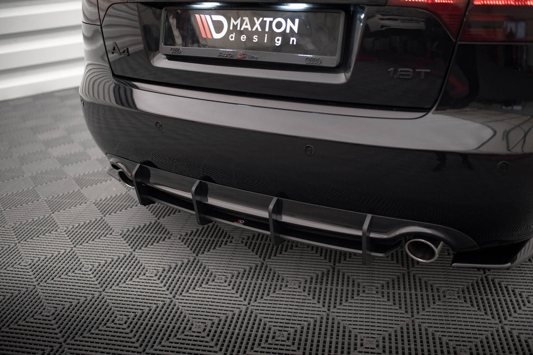 Maxton Design Street Pro Rear Diffuser Audi A4 S-Line B7