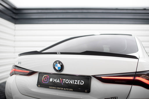 Maxton Design Spoiler Cap BMW i4 / 4 Gran Coupe M-Pack G26