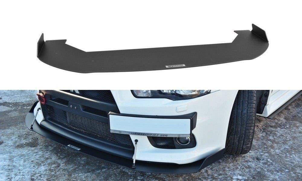 Maxton Design FRONT RACING SPLITTER V.1 Mitsubishi Lancer Evo X