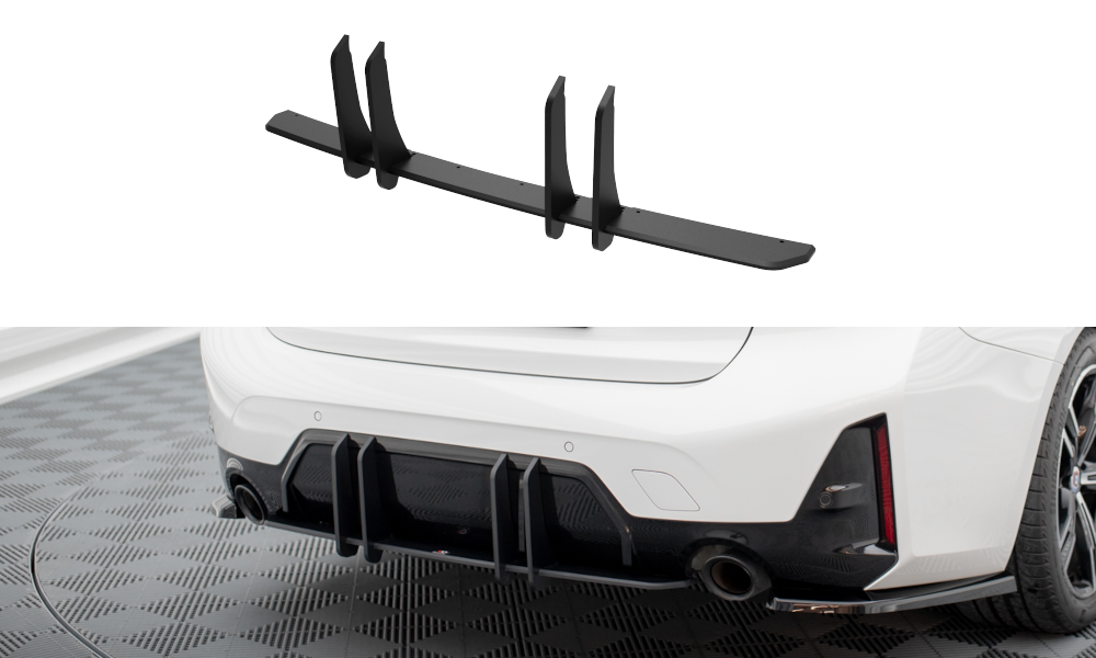 Maxton Design Street Pro Rear Diffuser BMW 3 M-Pack G20 / G21 Facelift