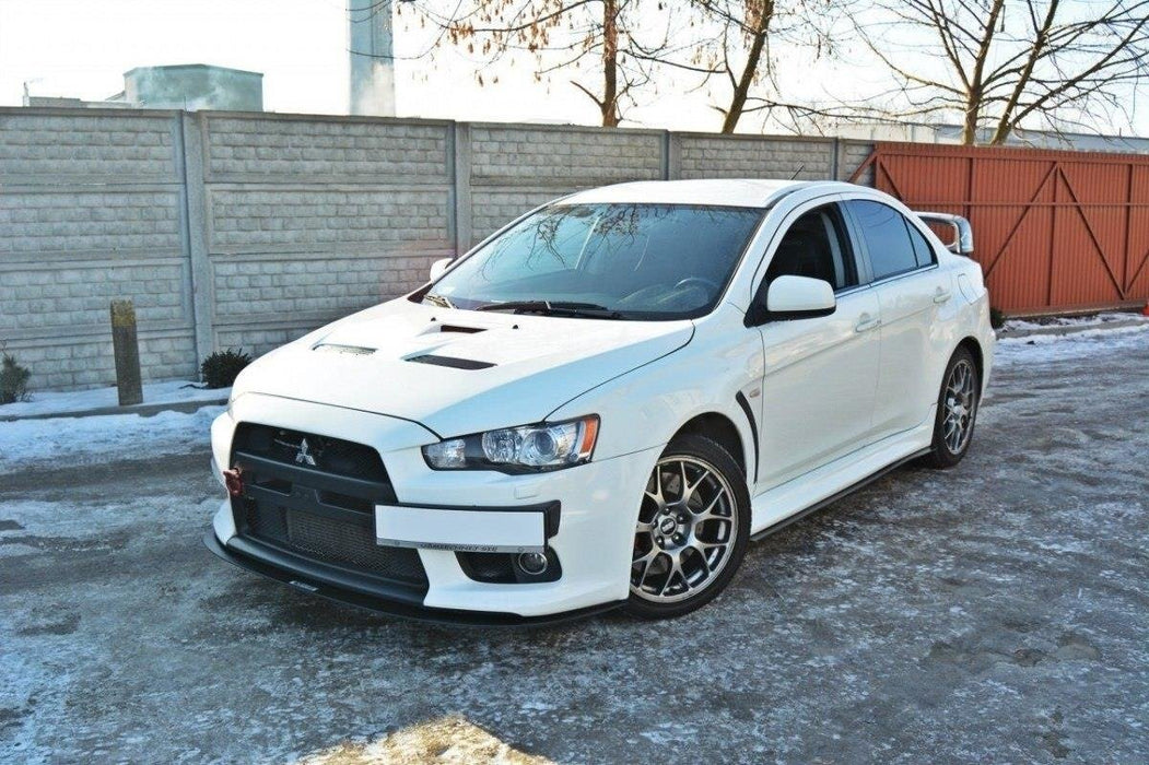 Maxton Design FRONT RACING SPLITTER V.3 Mitsubishi Lancer Evo X