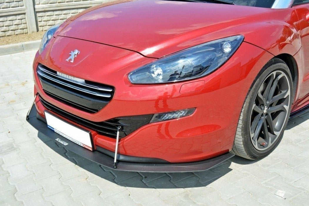 Maxton Design FRONT RACING SPLITTER PEUGEOT RCZ Facelift