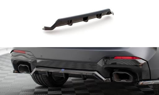 Maxton Design Rear Splitter (with vertical bars) BMW X3 M-Pack G01 Facelift