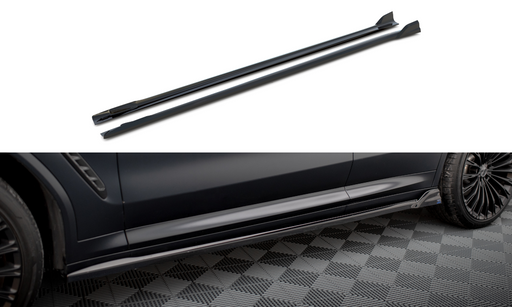 Maxton Design Side Skirts Diffusers BMW X3 M-Pack G01 Facelift