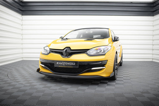 Maxton Design FRONT RACING SPLITTER RENAULT MEGANE MK3 RS