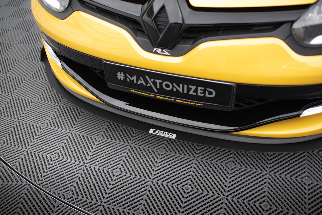 Maxton Design FRONT RACING SPLITTER RENAULT MEGANE MK3 RS