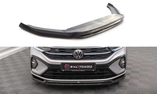 Maxton Design Front Splitter Volkswagen Taigo R-Line Mk1