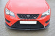 Maxton Design FRONT RACING SPLITTER SEAT LEON III CUPRA / FR