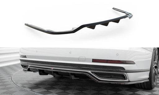 Maxton Design Rear Splitter (with vertical bars) Audi A8 S-Line D5