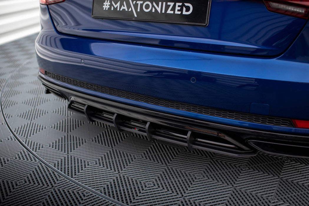 Maxton Design Street Pro Rear Diffuser Audi A4 Competition B9