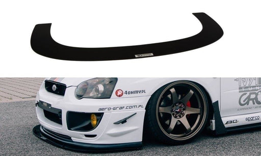 Maxton Design FRONT RACING SPLITTER Subaru Impreza WRX STI (BLOBEYE)