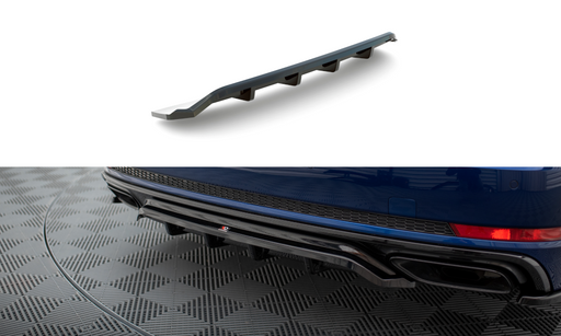 Maxton Design Rear Splitter (with vertical bars) Audi A4 Competition B9